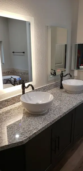 His and Hers Sink Installation