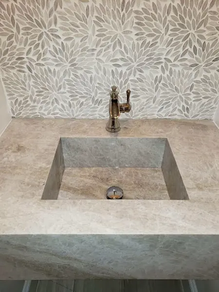 Custom Lavatory Installation