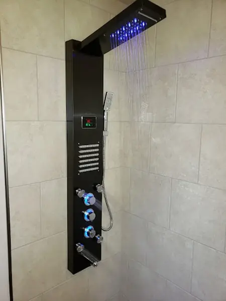 Hydroelectric Shower System